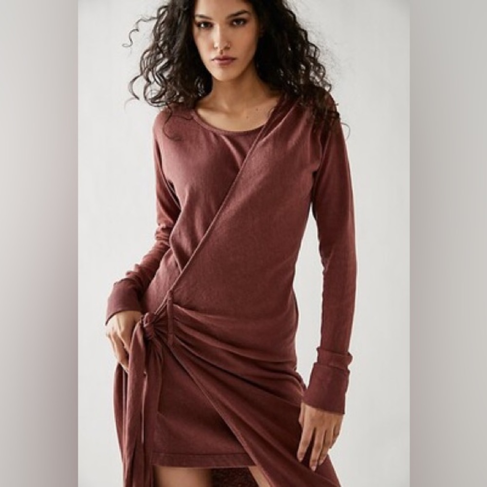 NWT free people Molly midi dress BLACK